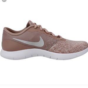 Women’s Nike Flex Contact running shoes-particle pink/silver